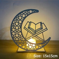 Wooden Pendant Ramadan Decoration