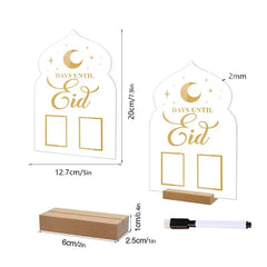 Reusable Acrylic Ramadan Calendar